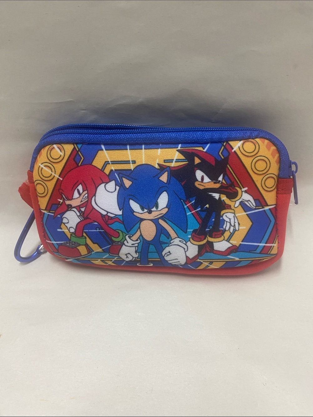 Sonic the Hedgehog Kids Character wallet in Blue and Red